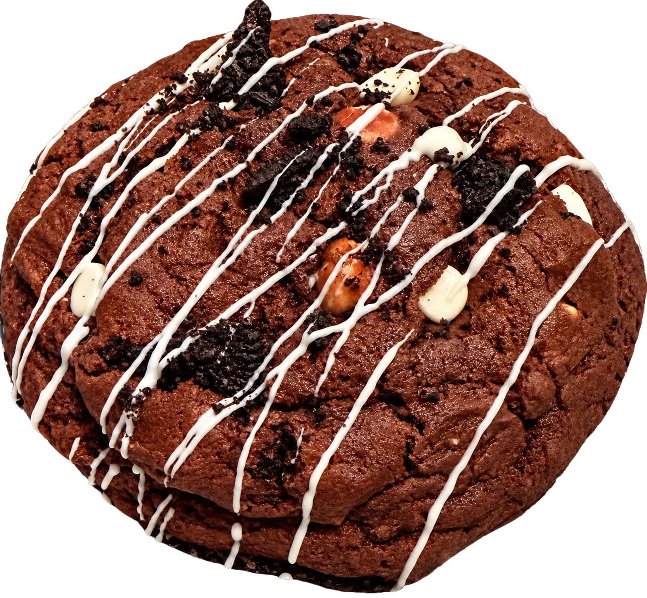 Velvet Oreo cookie